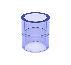 UPVC透明直通直接