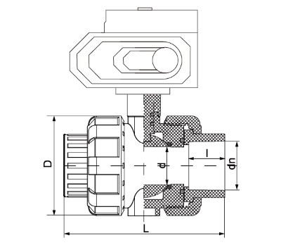 氣動、電動球閥（Q661F-10S、Q961F-10S)(圖2)